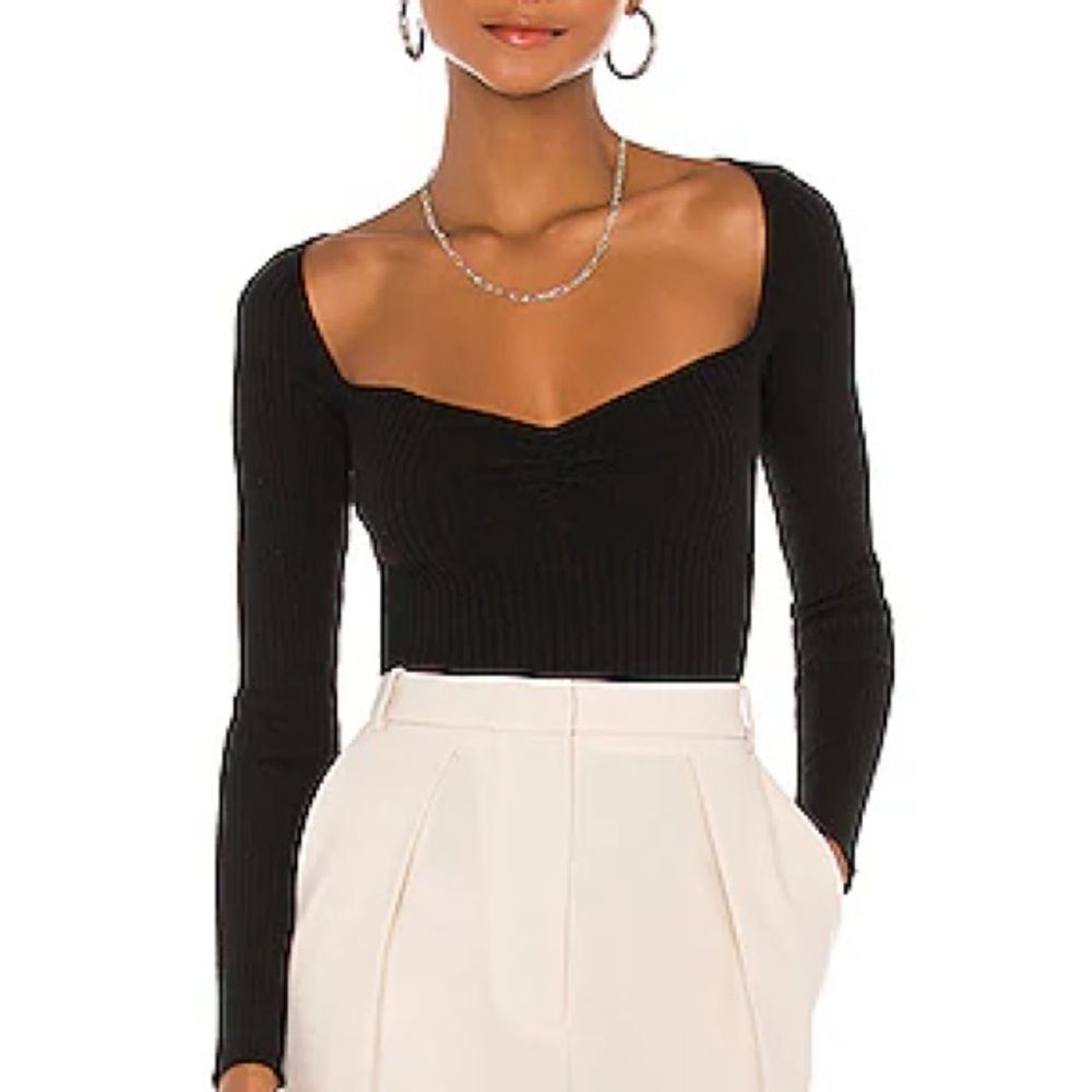 Revolve Majorelle Salone Sweater in Black